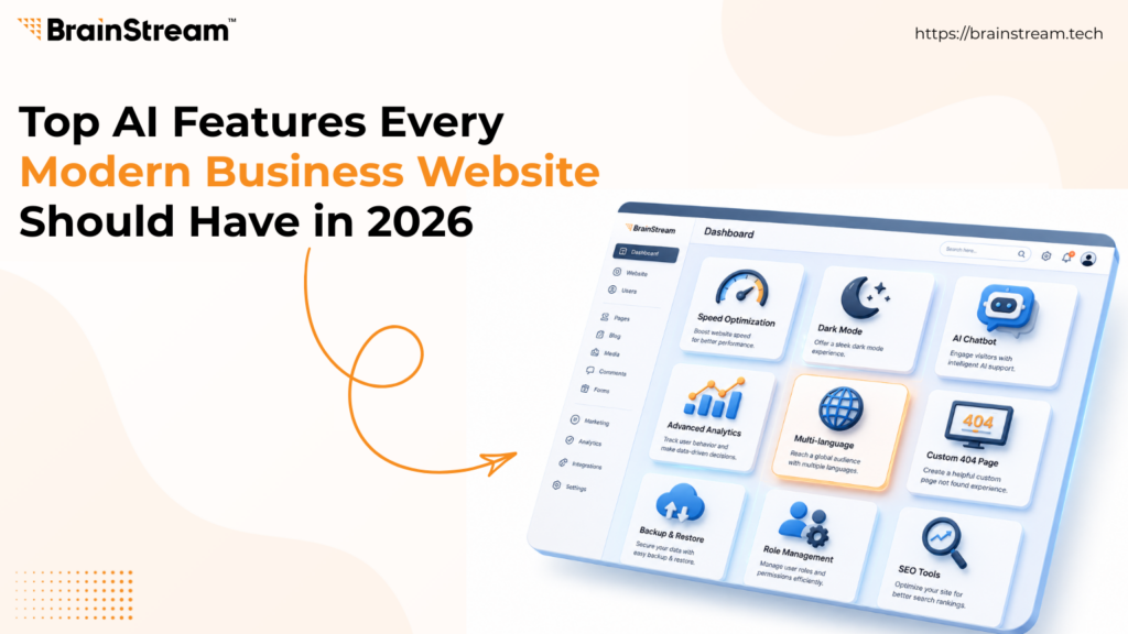Top AI Features Every Modern Business Website Should Have in 2026