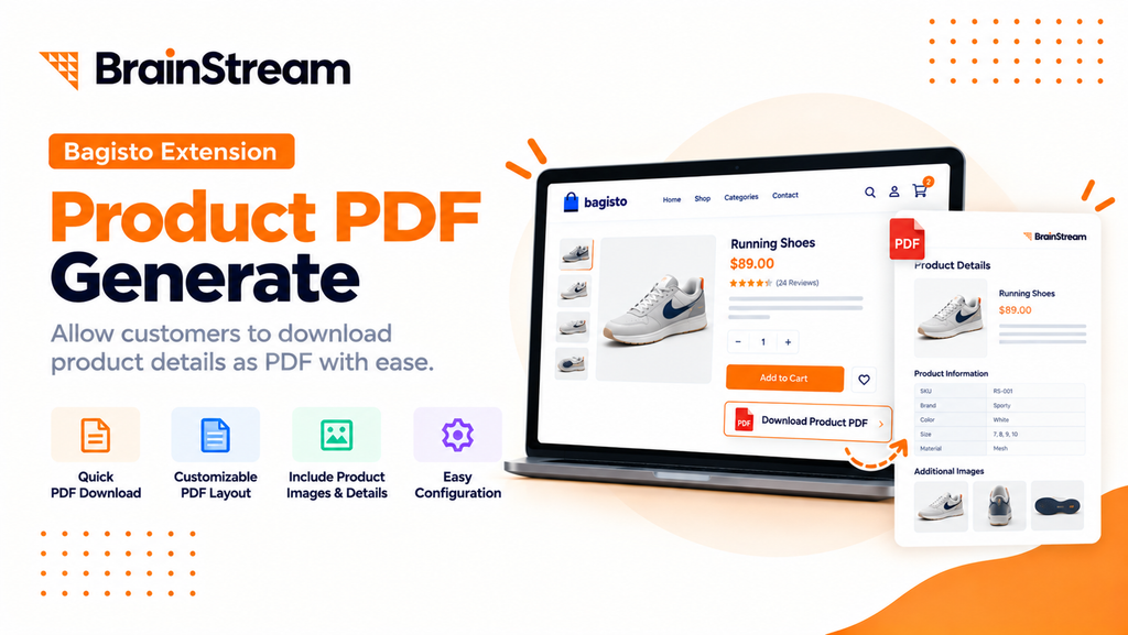 Bagisto Product PDF Generate Extension